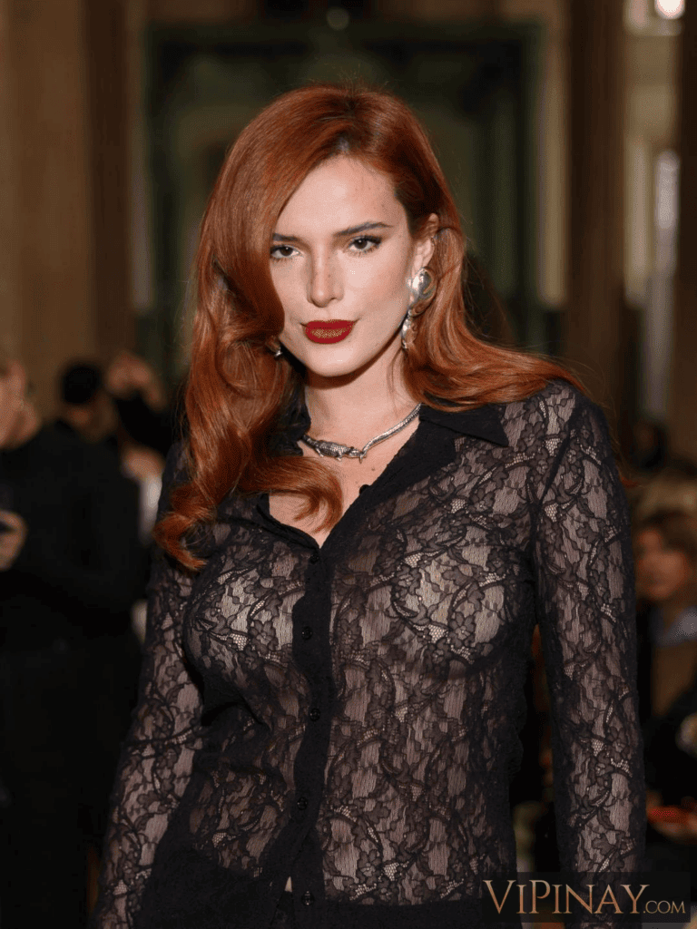 Bella Thorne Braless Sheer See Through Top Set Leaked 2