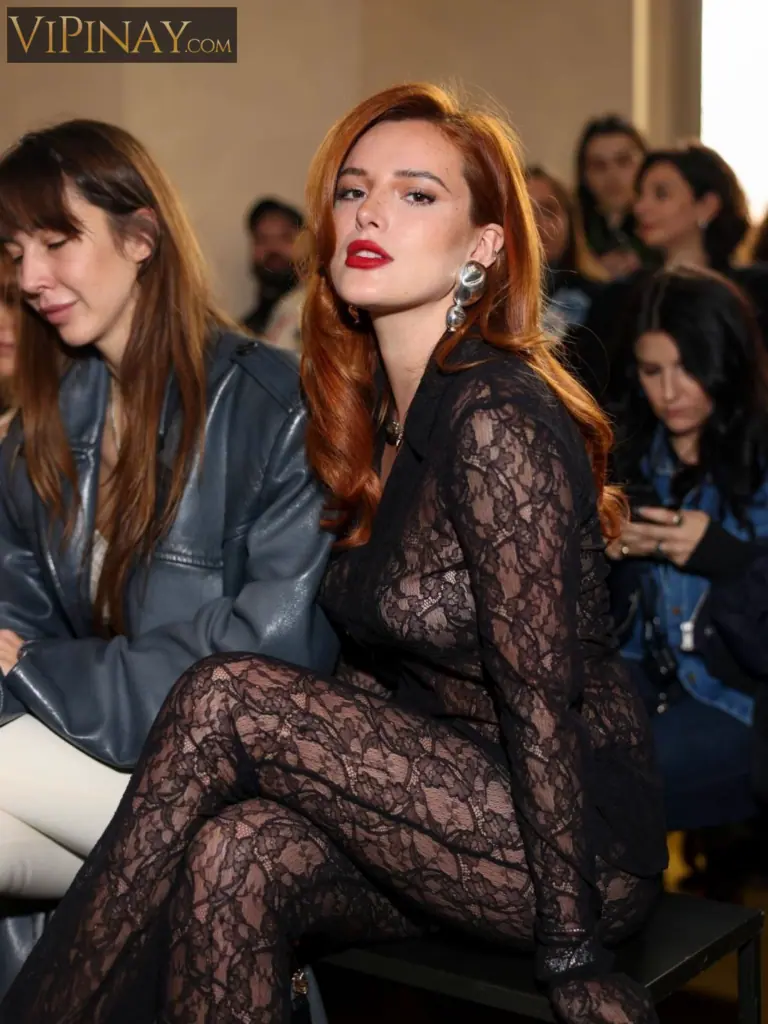 Bella Thorne Braless Sheer See Through Top Set Leaked 7