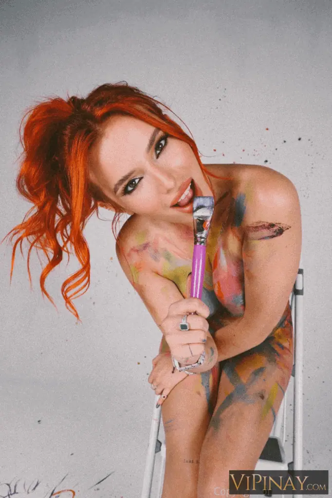 Bella Thorne Nude Body Paint Onlyfans Photos Leaked 13