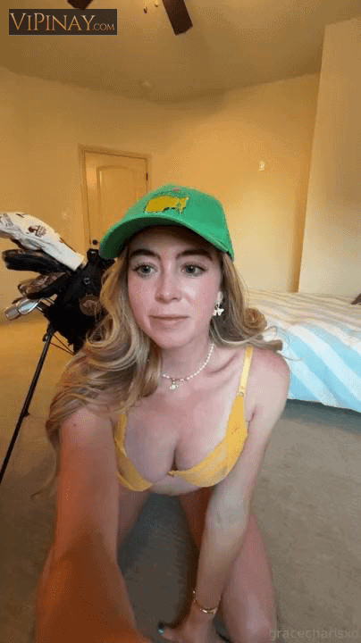 Grace Charis Sexy Golfer Lingerie Onlyfans Livestream Leaked 4
