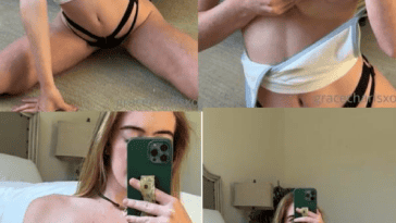 Grace Charis Tank Top Undressing OnlyFans Video Leaked 8