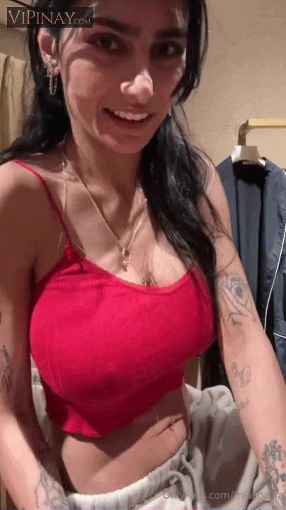 Mia Khalifa Nude Dress Try On Haul Onlyfans Video Leaked 20